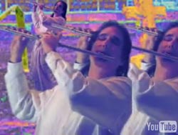 Coyote performing SOLO FLUTE